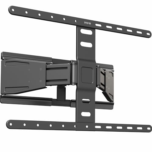 VIVO Telescoping TV Wall Mount, Fits up to 90 inch Screens, Holds 50 lbs, Adjustable Low Profile