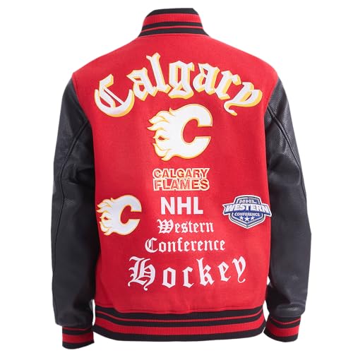 Image of Pro Standard Mens NHL Old English Varsity Jacket