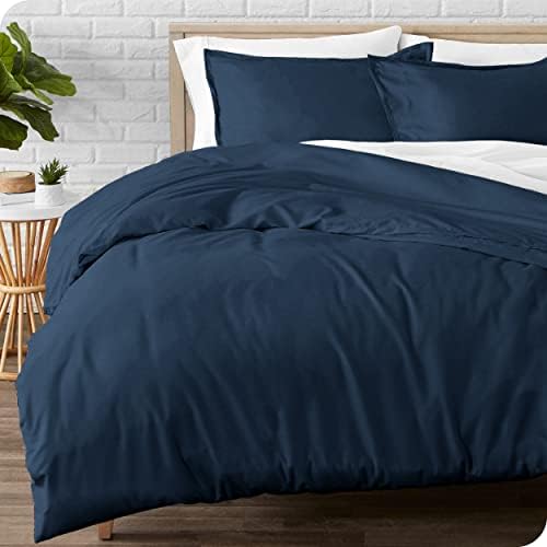 Bare Home Duvet Cover Set Double Size - Premium 1800 Ultra-Soft Duvet Cover Set - Lightweight - Cooling Duvet Cover - Bed Duvet Cover with 2 Pillowcases (Double, Sand)