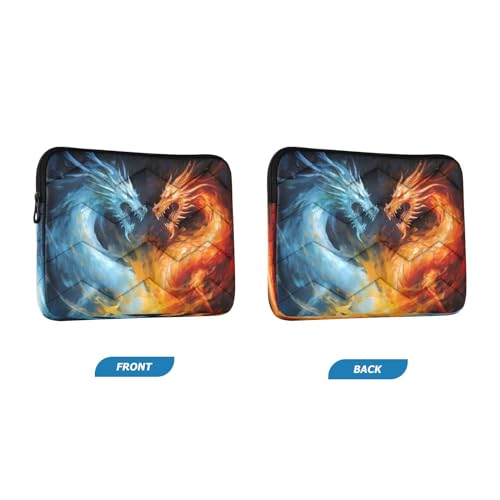 Funda para Laptop Dragons Fire 13-14 Pulgadas, Bolsa Impermeable miniatura 2
