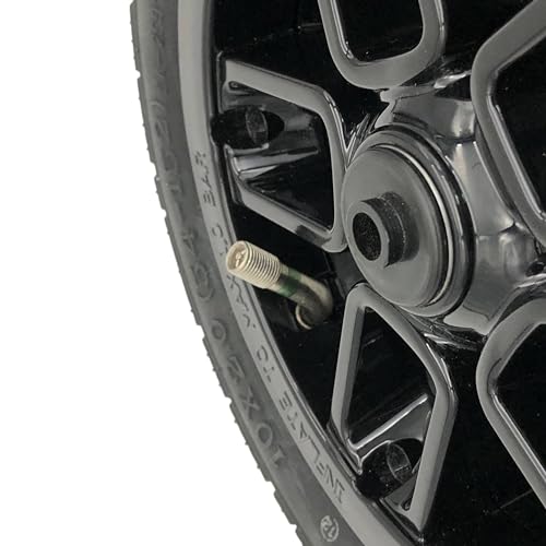 10x2 54-152 Kinderwagen Schlauch 10 Zoll 10 x 2/2.125 mit Winkelventil 45° inkl. 2 Monagehebeln | 2 Stück Packung | für Reifen Kinderwagen 10 x 2 (54-152)
