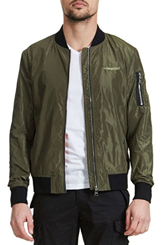 Bombers Original Herren Jacke MA1, Grün (Kaki 78), Medium