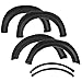 Fender Flares Compatible With 2009-2014 Ford F150 | Pocket Rivet Style Matte Black Finish PP Front Rear Right Left Wheel Cover Protector Vent Trim by IKON MOTORSPORTS