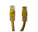 Micro Connectors, Inc. 7 feet Cat 5e UTP Molded Snagless RJ45 Networking Patch Cable -Black (E07-007B )