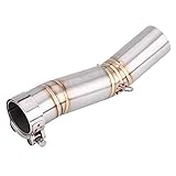 Es kann mit einem 51 mm Schalldämpferrohr verbunden werden und rostet nicht, wenn es hohen Temperaturen oder Regen ausgesetzt ist.