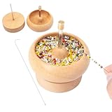 itrimaka Cuenco Giratorio De Cuentas De Madera - Spinner De Cuentas De Arcilla De Madera Barato, Kit De Cuentas De Cintura DIY Rápidamente para Hacer Joyas Ensartar Pulseras