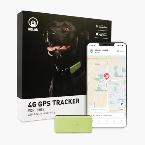 Smart GPS Tracker for Dogs, Pet GPS...