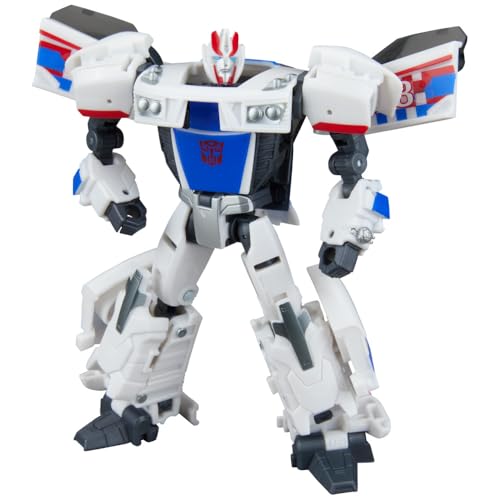 Smokescreen z kolekcji Transformers: Age of the Primes, 13-centymetrowa przekształcająca się figurka klasy Deluxe, zabawkowe roboty dla dzieci w wieku od 8 lat