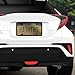 2 Pack Clear License Plate Covers and Frames Combo, Car License Plates Shields Holder Front Rear Protector with Screws Caps, fits Any US Plates