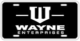 Wayne Enterprises - Automotive Black License Plate Insert -