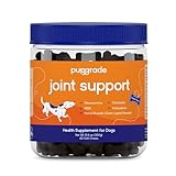 PupGrade Joint Support Supplement for Dogs - Natural Glucosamine Chondroitin with MSM - Hip & Joint Pain Relief - Recommended for Hip Dysplasia, Arthritis & Joint Disease - USA Tested - 60 Chews