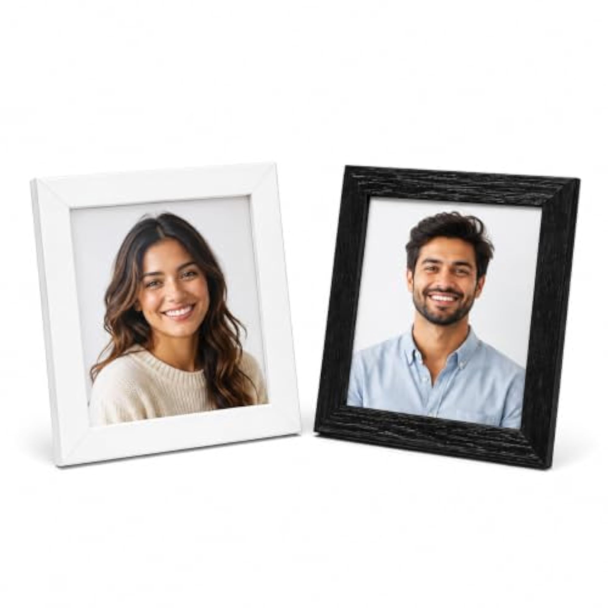 Personalized 4x4 Square Photo Frame Pack of 2