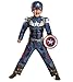 Disguise Costumes 73358M Marvel Captain America The Winter Soldier Toddler Muscle Costume, Medium