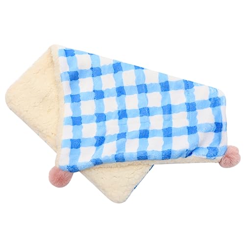 BESPORTBLE ペットブランケット キット ペットキャリアブランケット ケージ 猫ぬいぐるみ モルモットベッド ペットキャリア用パッド フィーダ 猫マットベッド 室内猫用の猫のおもちゃ 子犬 布