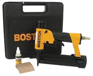 BOSTITCH Pin Nailer 23 Gauge, 1/2-Inch to 1-3/16-Inch (HP118K), Black
