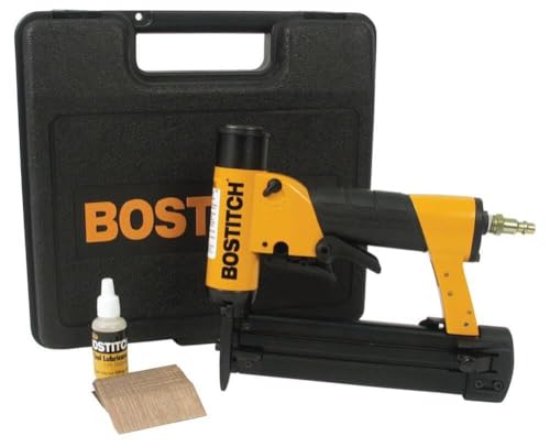 BOSTITCH Pin Nailer 23 Gauge, 1/2-Inch...