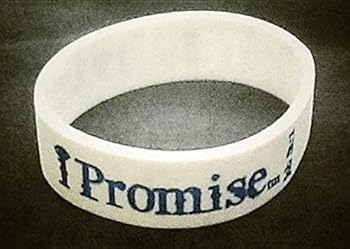 I Promise Wristband- Blue