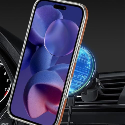 Coque iPhone 17 Pro Max en cuir plaqué design mince luxe