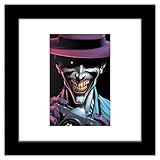 Trends International Gallery Pops DC Comics Batman - Three Jokers #3 Joker Camera Premium Variant Cover Jason Fabok Wall Art, Black Framed Version, 12' x 12' Gallery Pops Wall Art