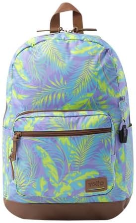 Totto Ma04ind573-2416f-4qg, Zaino unisex per bambini e ragazzi, Viola, L