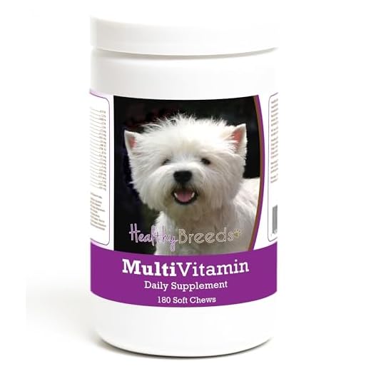 Healthy Breeds West Highland White Terrier Multivitamin Soft Chew for Dogs 180 Count