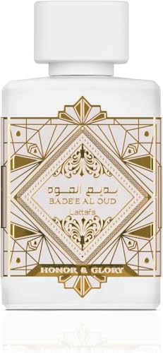 Badee Al Oud Luxury Eau de Parfum Collection – Long Lasting Arabian Fragrance for Men & Women – Oud, Amber, Fruity & Spiced Perfumes – Premium 100ml Spray (Honor & Glory)
