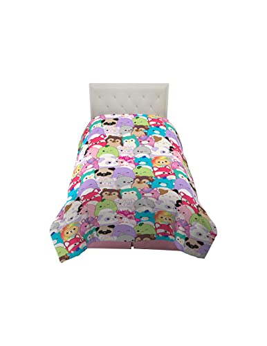 Image of Squishmallows Bedding Super Soft Microfiber Reversible Comforter, Twin, (Official Licensed Product) by Franco