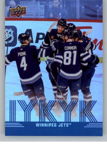 2025-26 Upper Deck Series Two IYKYK #13 Winnipeg Jets Winnipeg Jets Official Hockey Card in Raw (NM or Better) Condition
