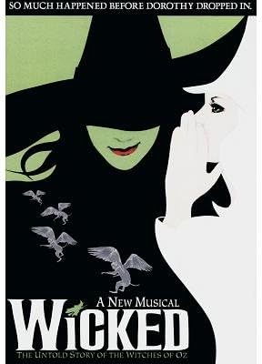 (27x40) Wicked Broadway Musical Poster