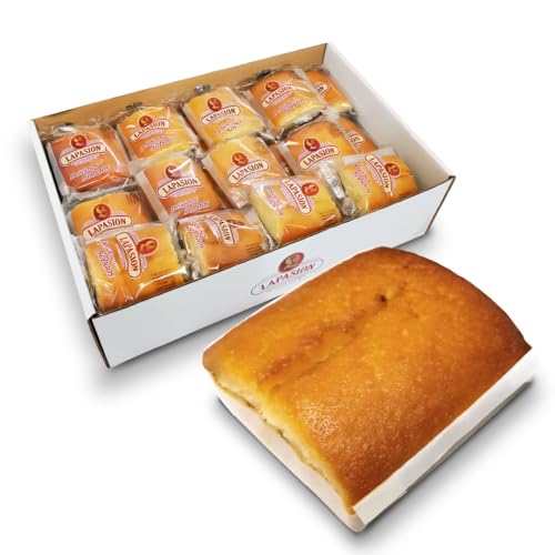 LAPASION - Sobaos | Mantequilla | Sobao Pasiego | Bollería y Dulces| Bizcochos | Cantabria | 2,4 Kg
