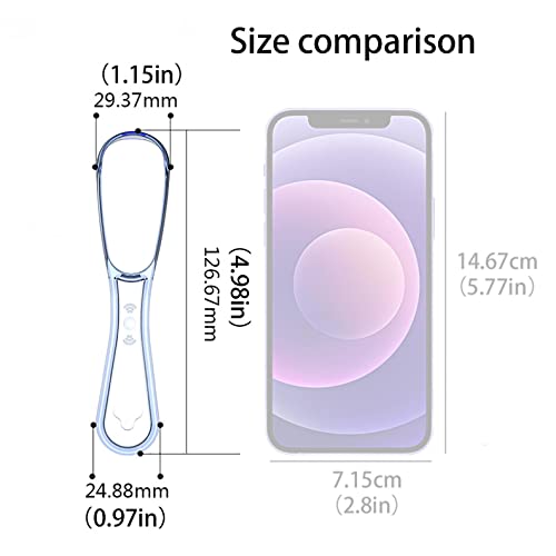Tongue Scraper, Fresh Breath Tongue Cleaner Reusable Fight Bad Breath Healthy Oral Care For Adults Kids - 100% Bpa Free #TOP6