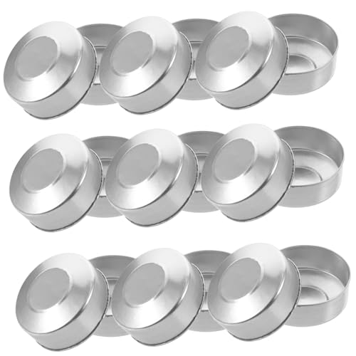 500 récipients aluminium pour bougies chauffe-plat boîtes vides fabrication bougies DIY