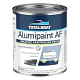 TotalBoat Alumipaint AF Aluminum and Pontoon Boat Bottom Paint (Black, Quart)