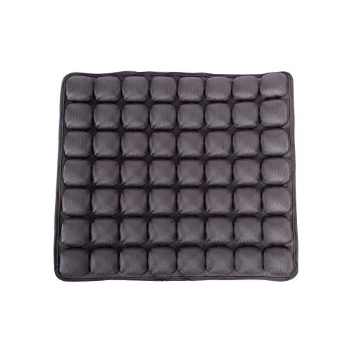 Cojín Cojín antiescaras para Silla de Ruedas de descompresión 3D - Cojín de Asiento Cuadrado Inflable de Aire - para Silla de Ruedas, Silla de Oficina, automóviles, Vida en el hogar y Apoyo