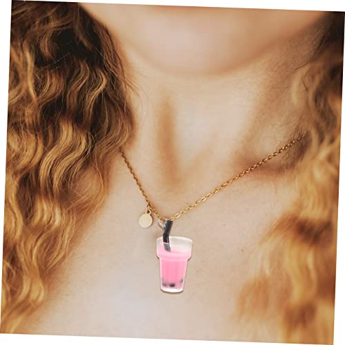 VILLCASE 60 Peças DIY Xícara De Chá De Leite Bolha De Chá Pérolas Pérola Neclace Capa De Telefone Ac