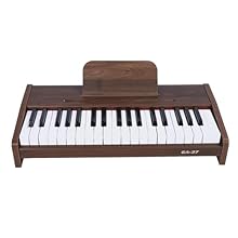 【37 Key Keyboard Piano】This electric piano keyboard has 37 keys and 3 full octaves, and the sound is produced electronically and accurately, without manual tuning. It simulates an acoustic piano, helping users master finger techniques and elevate the...