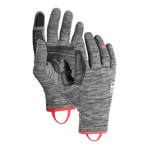 Fleece Light Glove W Guanti Sportivi acciaio Blend M donna nero