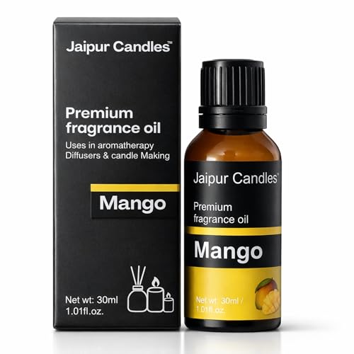 Image of Fragrance Oil | 30 ml | Aroma Oil for Home Fragrance | Best for Aromatherapy | Use in Diffusers, Candles, Air Fresheners (30ML, Mango)