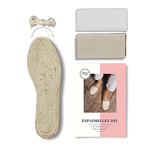 Espadrilles classiques pour vos vacances d'été à personnaliser soi-même en beige 39