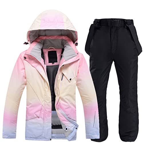 Combinaison de ski pour femme bicolore Haitpant idéale pour vos vacances