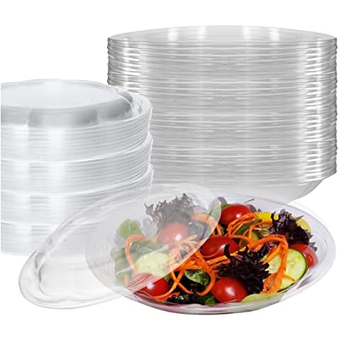 EcoQuality 64oz Salad Bowl Set Cover