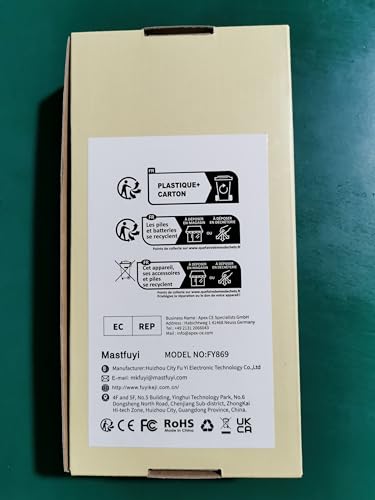 Mastfuyi FY869 Network Cable Tester, Line Finder With Probe Tone, Wire Tracker Multifunction, Rj11 Rj45 Cable Tracer thumb #10