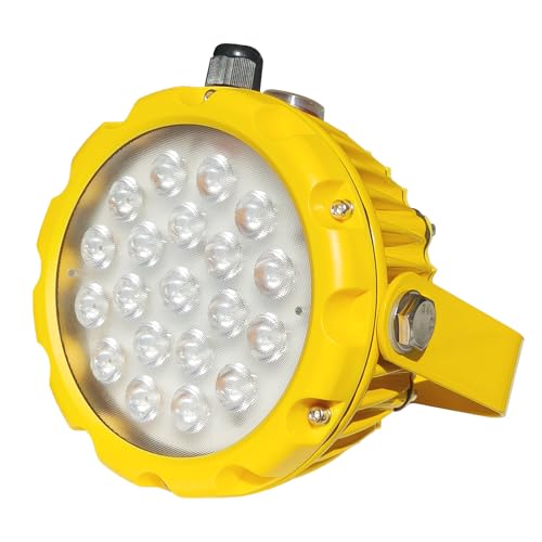 CEA 40W LED Dock Light – IP65 Waterproof, 4900LM, 180° Adjustable Head for Indoor & Outdoor Security, Warehouse & Container Areas by CEA - Used condition - US$97.53