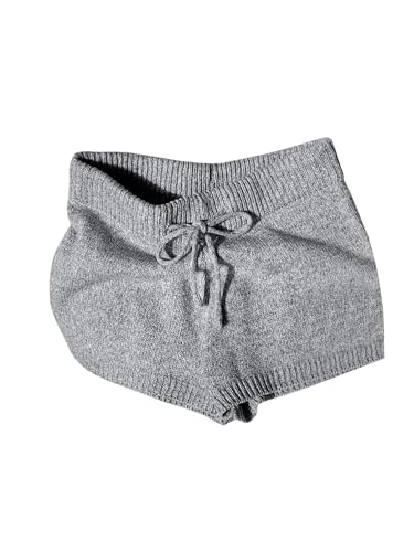 Image of MakeMeChic Women's Mini Micro Shorts Y2k Booty Shorts Sleep Pajama Bottoms