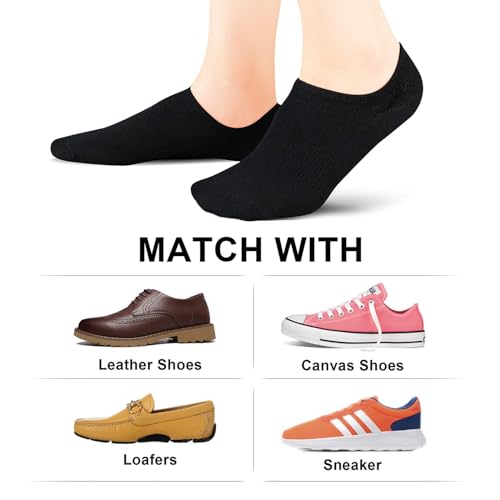 Image of wernies No Show Socks Women Low Cut Ankle Socks Non Slip 4 /8 Pairs