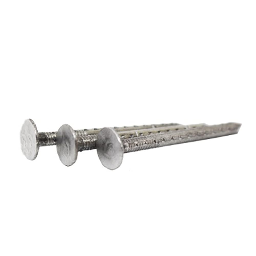 40 x 3.35mm Aluminium Clout Nails, Special 1kg