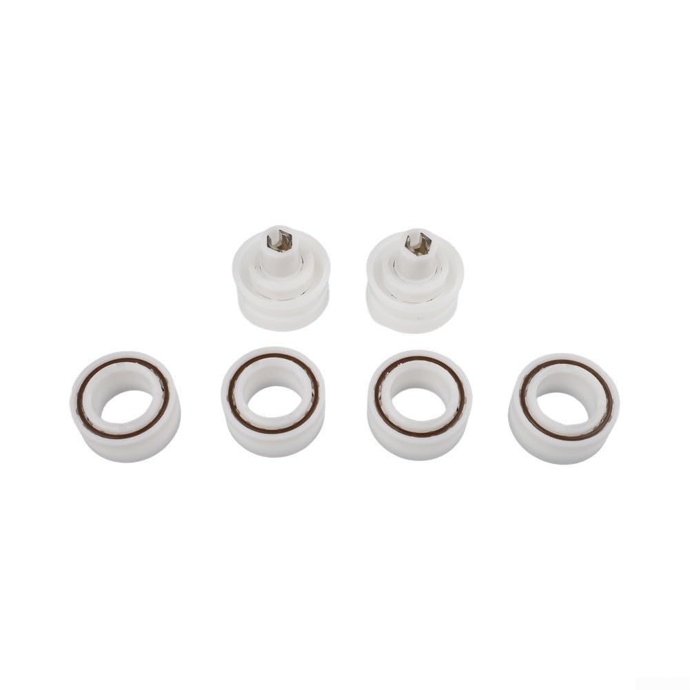 Gruppo puleggia di trasmissione, RCX26000 RCX26002 cuscinetto per Hayward per pulitore robotico per piscina con squalo tigre, parte di ricambio per motore (6 pezzi)
