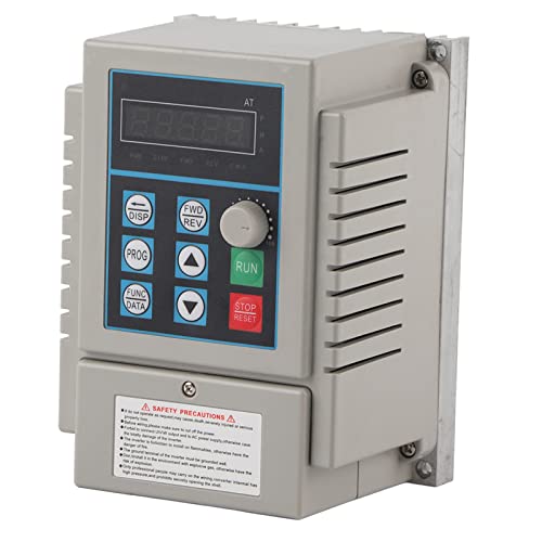 Variador de frecuencia 0.45KW y 220V controlador de velocidad motor monofásico