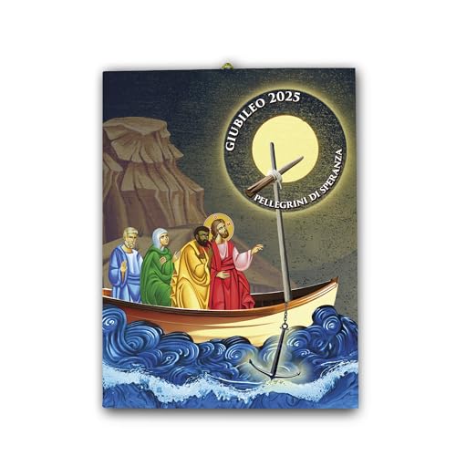 Toile picturale Jubilé Fratelli Bonella 50x70 cm un cadeau spirituel idéal