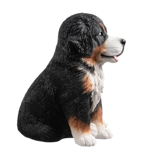 Estatua Cachorro Bernese Mountain 12.5 Pulgadas miniatura 7